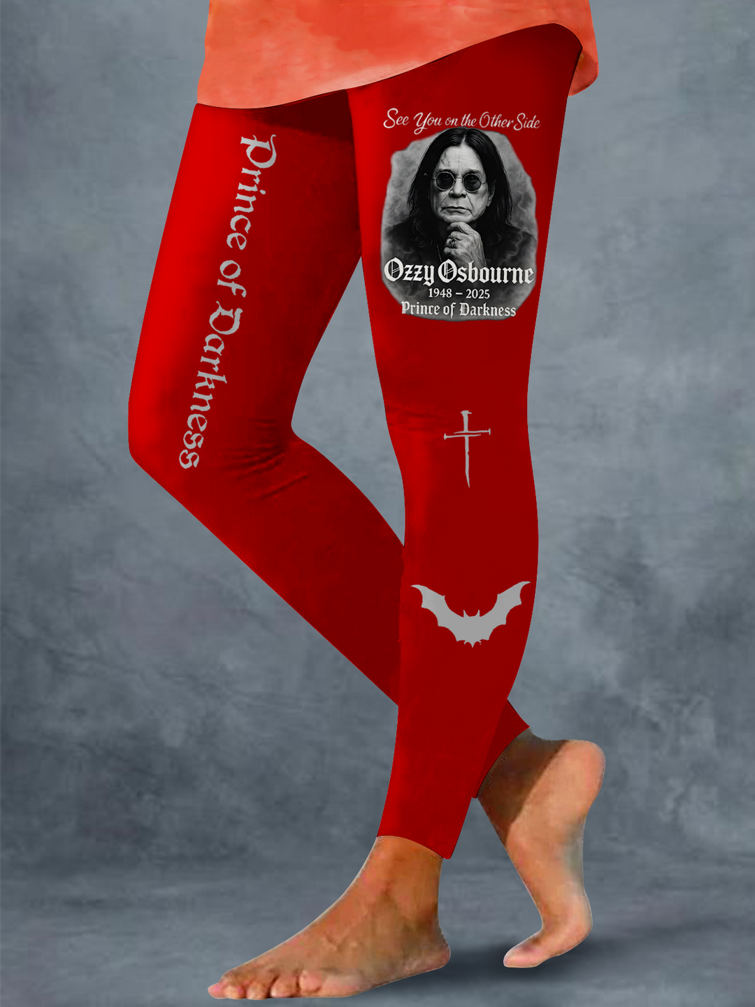Prince of Darkness: Ozzy Print Leggings