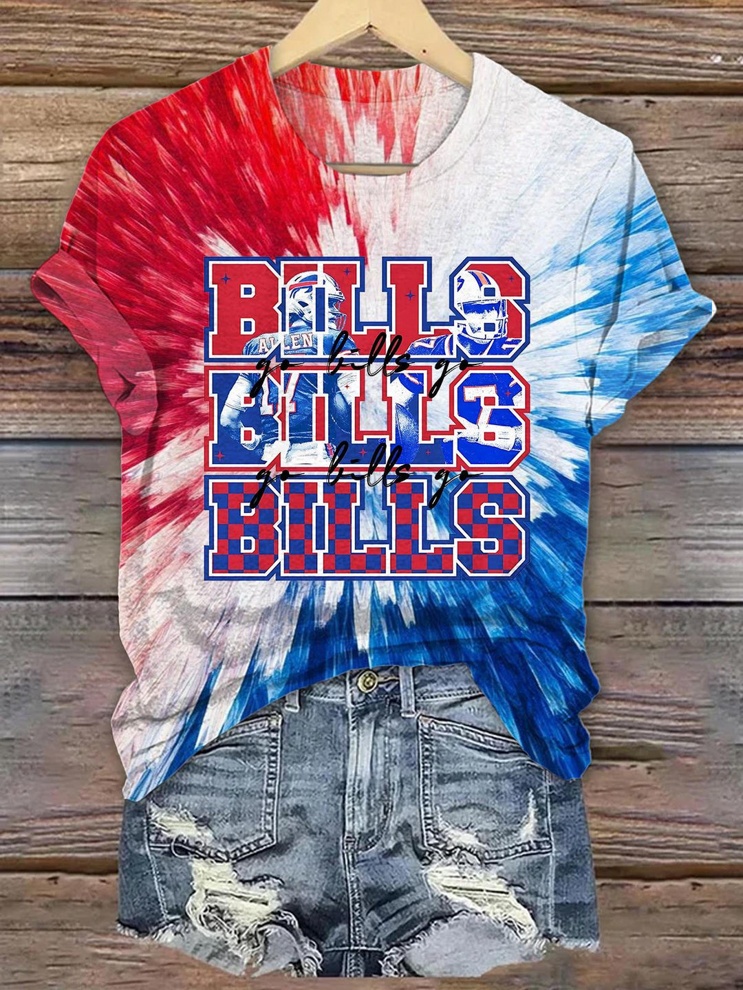 Buffalo Bills Football Crew Neck T-shirt