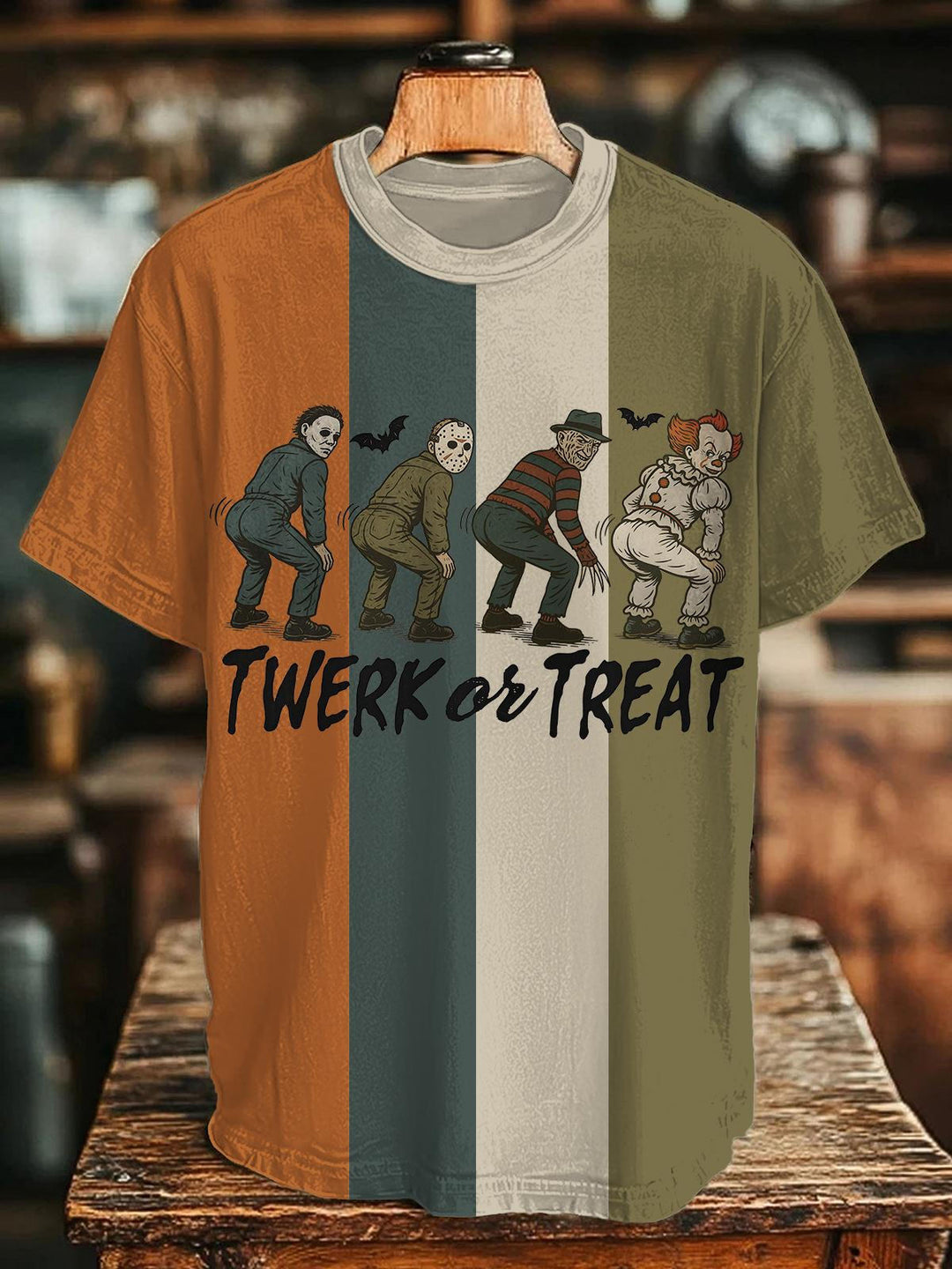 Fun Halloween Crew Neck T-shirt