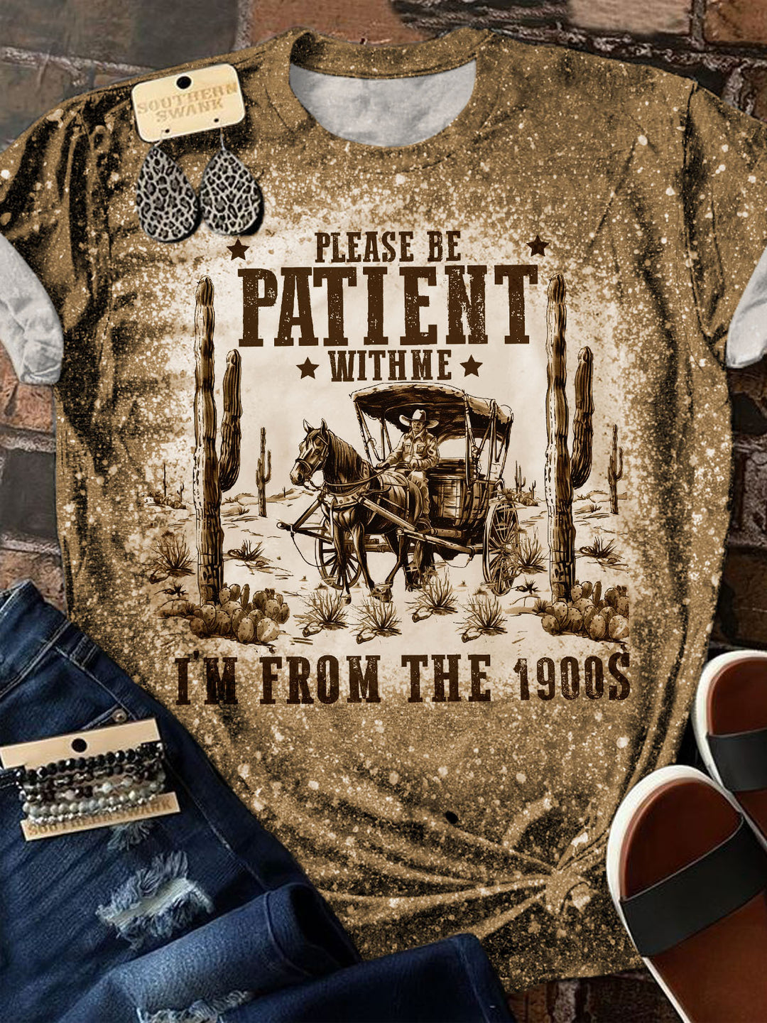 Please Be Patient with Me Crew Neck T-shirt