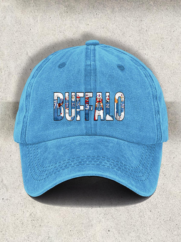 Buffalo Bills Printed Baseball Cap