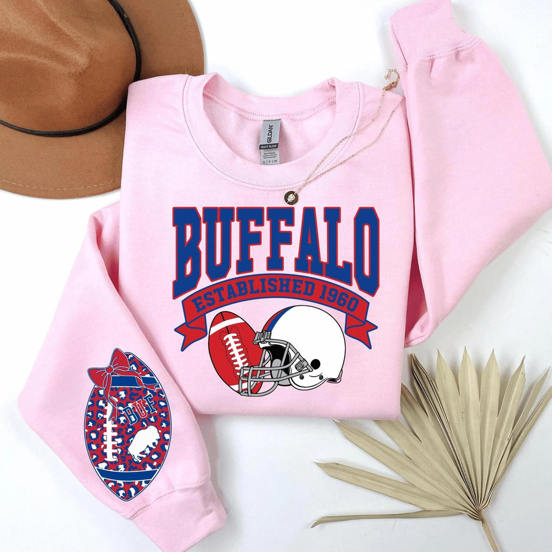 Buffalo Bills Footbal Long Sleeve Casual Top