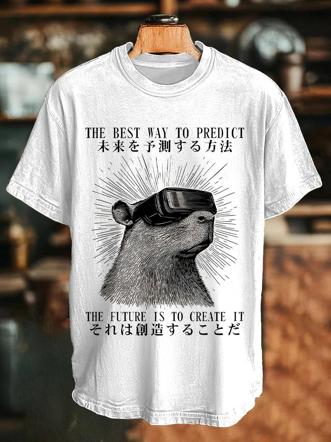 How To Predict The Future Crew Neck T-shirt