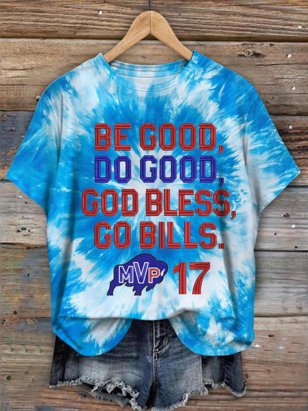 Be Good Do Good God Bless Go Bills T-shirt