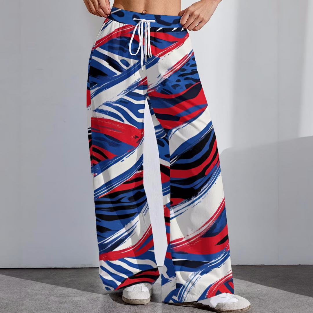 Women's Buffalo Bills Football Printed Casual Pants