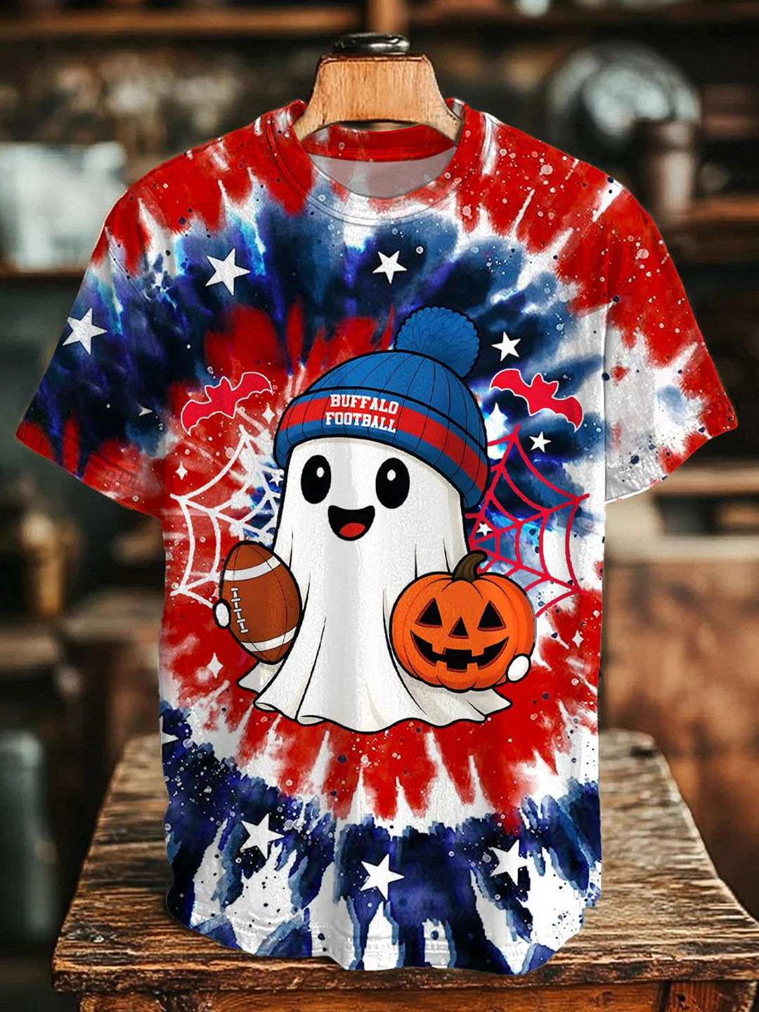 Halloween Buffalo Bills Crew Neck T-shirt