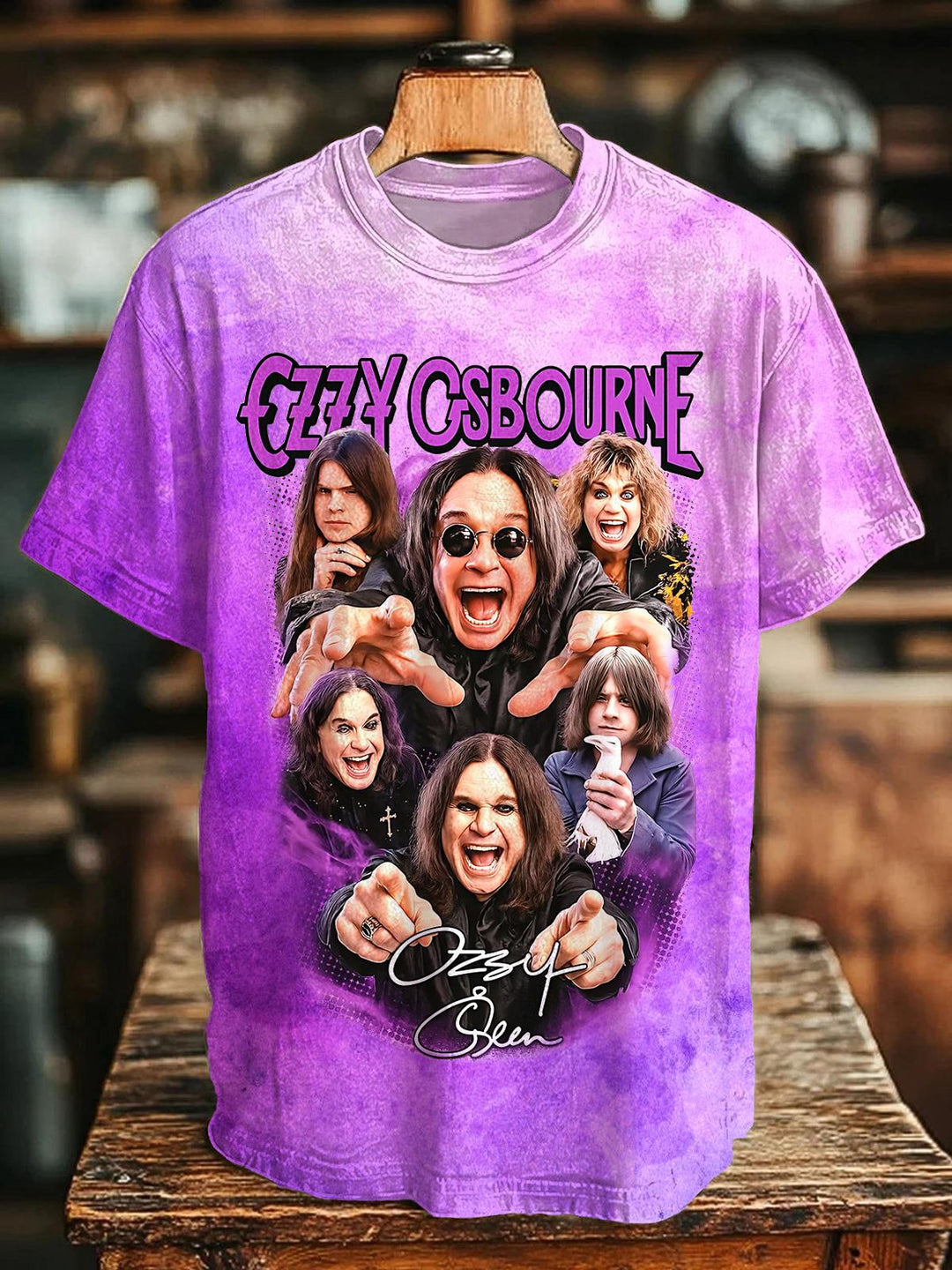Ozzy Osbourne Crew Neck T-shirt