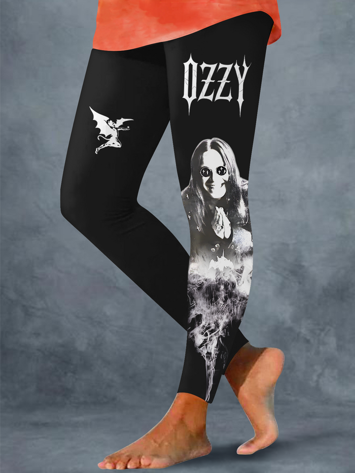 Ozzy Osbourne Print Leggings