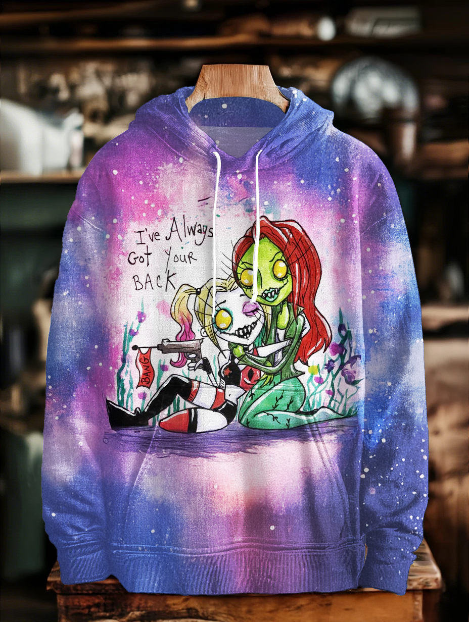 I've Alway Got You Back Unisex Long Sleeve Hooded Pocket Sweatshirt