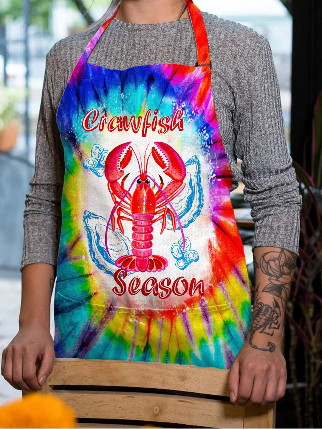 Crayfish PrintApron