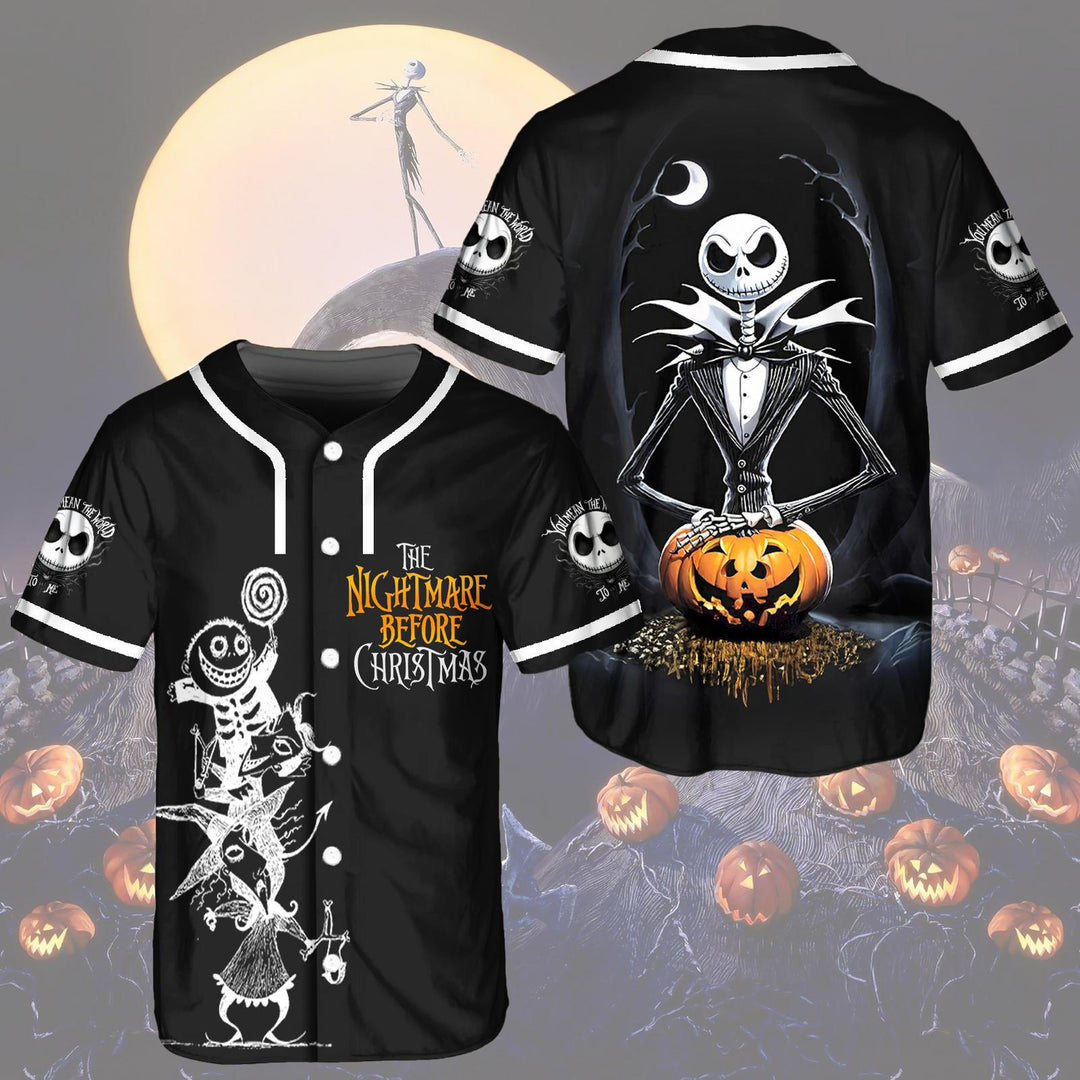 The Nightmare Before Christmas Baseball Jersey