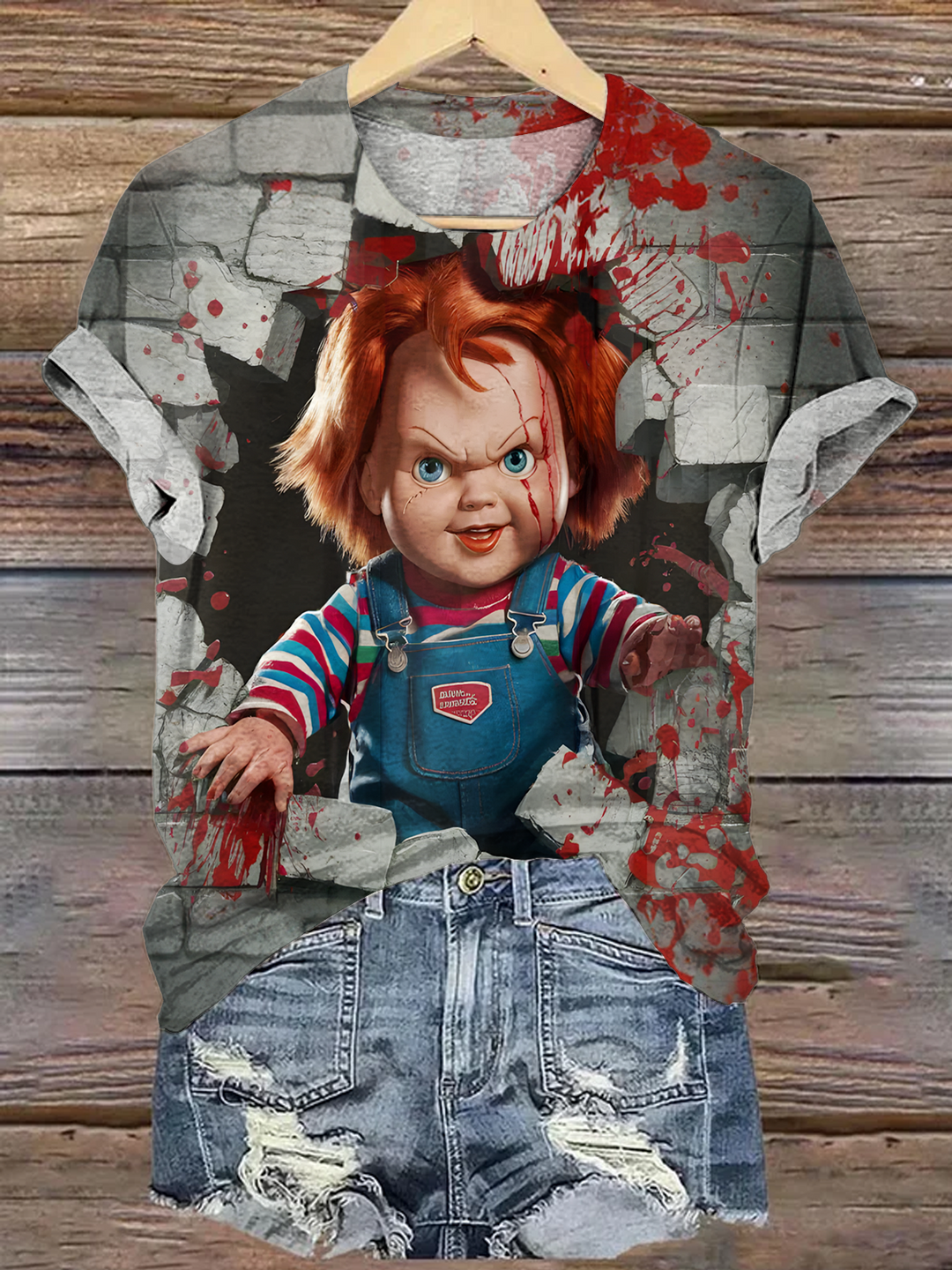Chucky Horror Crew Neck T-shirt