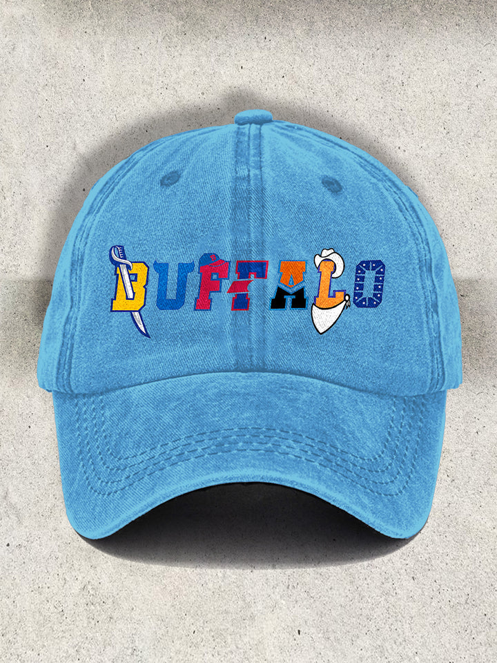 Buffalo Bills Football Printed Baseball Cap