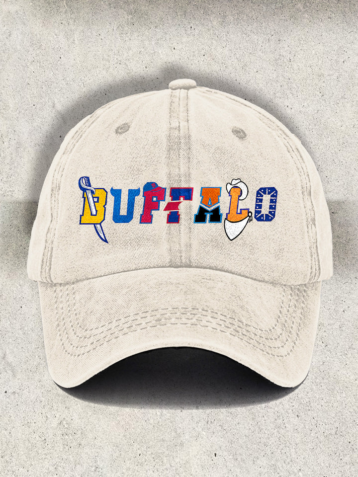 Buffalo Bills Football Printed Baseball Cap