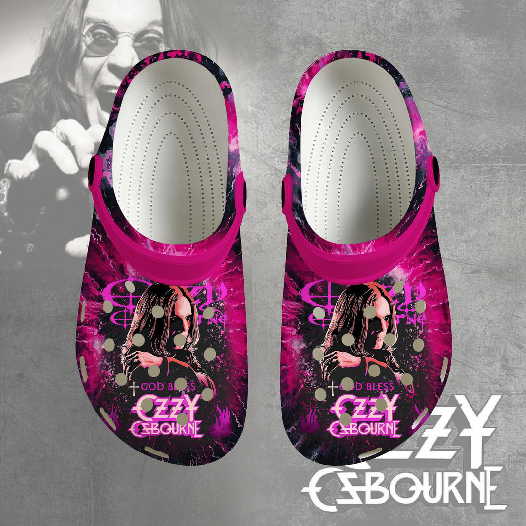 Ozzy Osbourne Adult Crocs Shoes