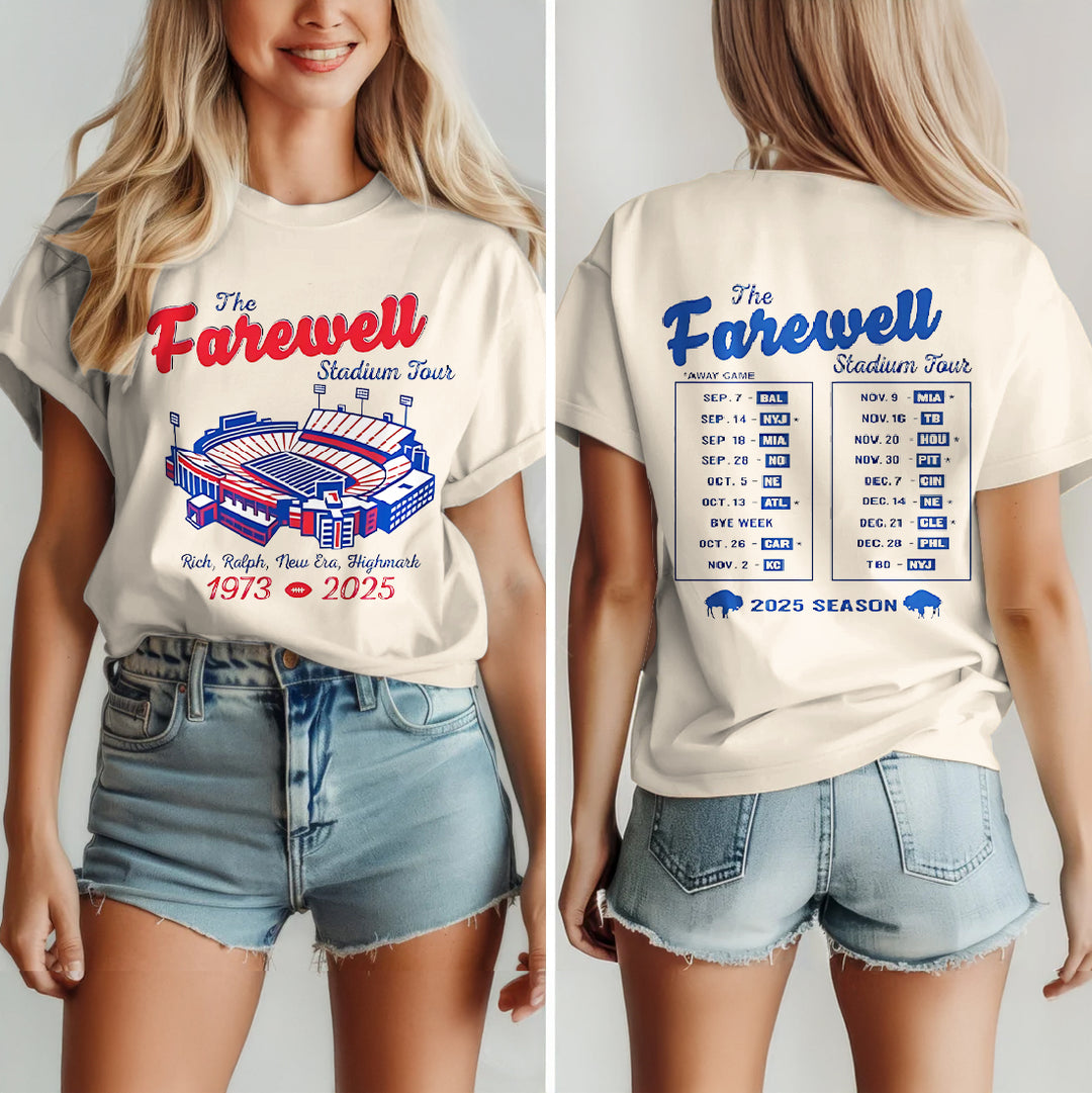 Farewell Stadium Tour Crew Neck T-shirt
