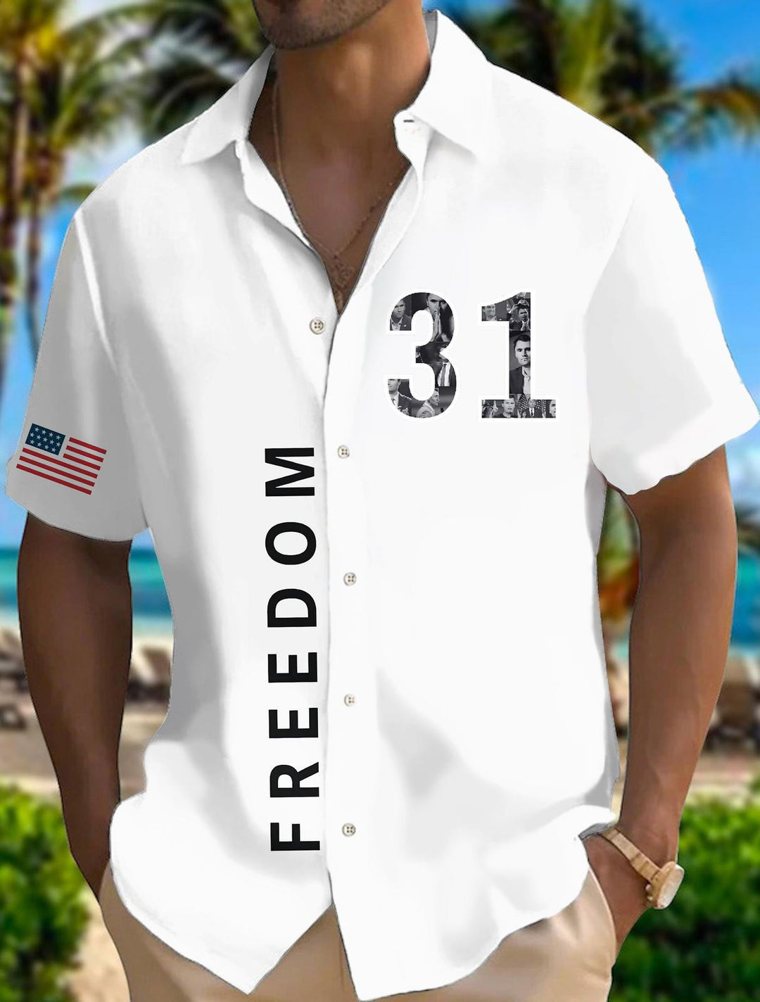 Charlie Kirk Men's Short Sleeve Shirts