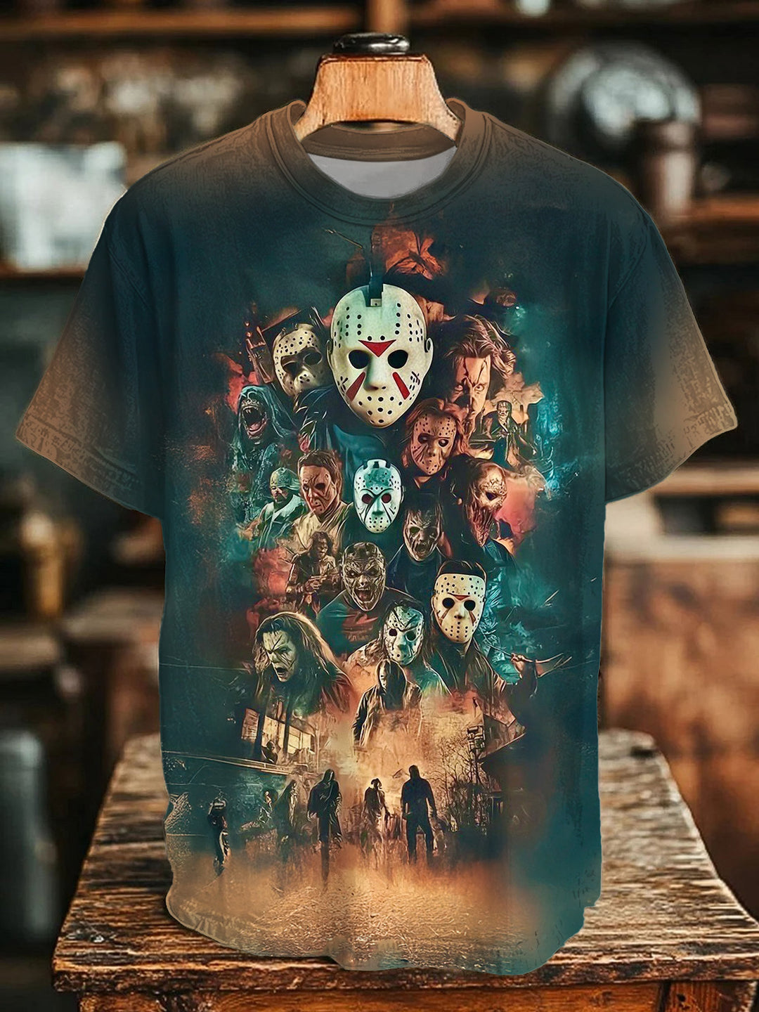 Halloween Hero Crew Neck T-shirt