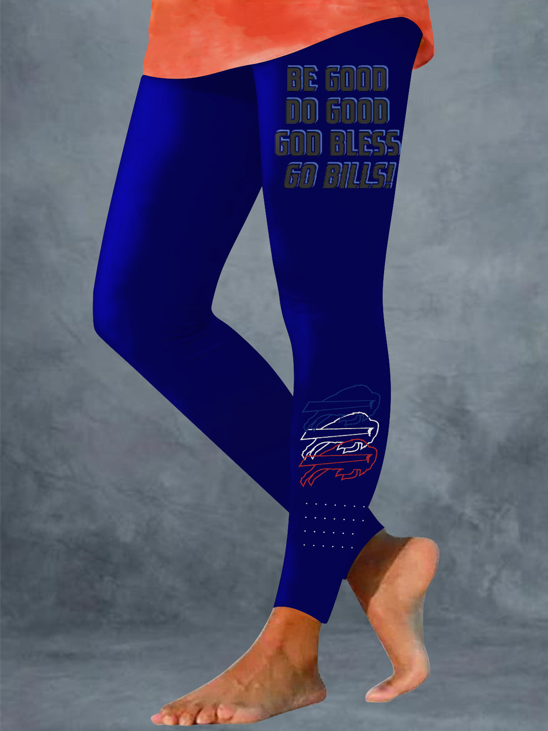 Buffalo Bills Football Print Leggings