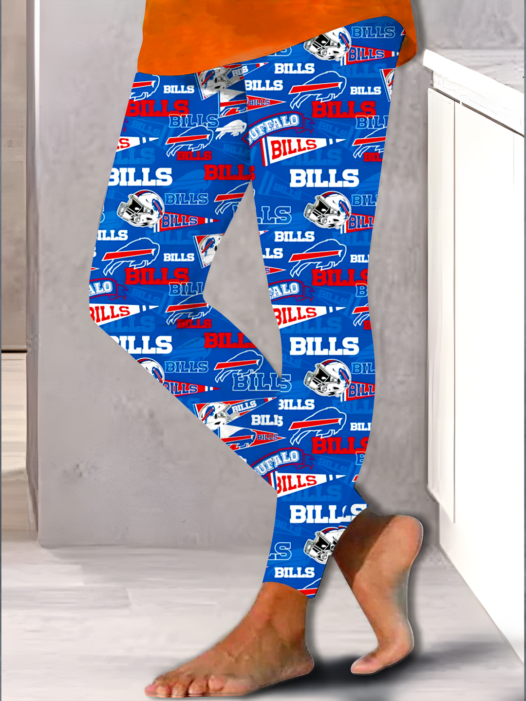 Game Day Football Print Leggings
