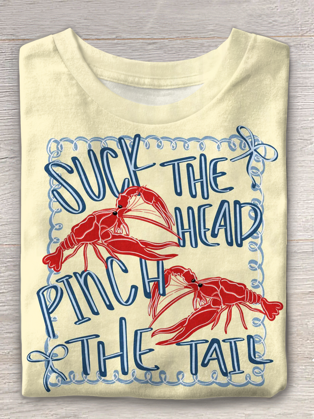 Crawfish Boil Season Seasoning Crew Neck T-shirt