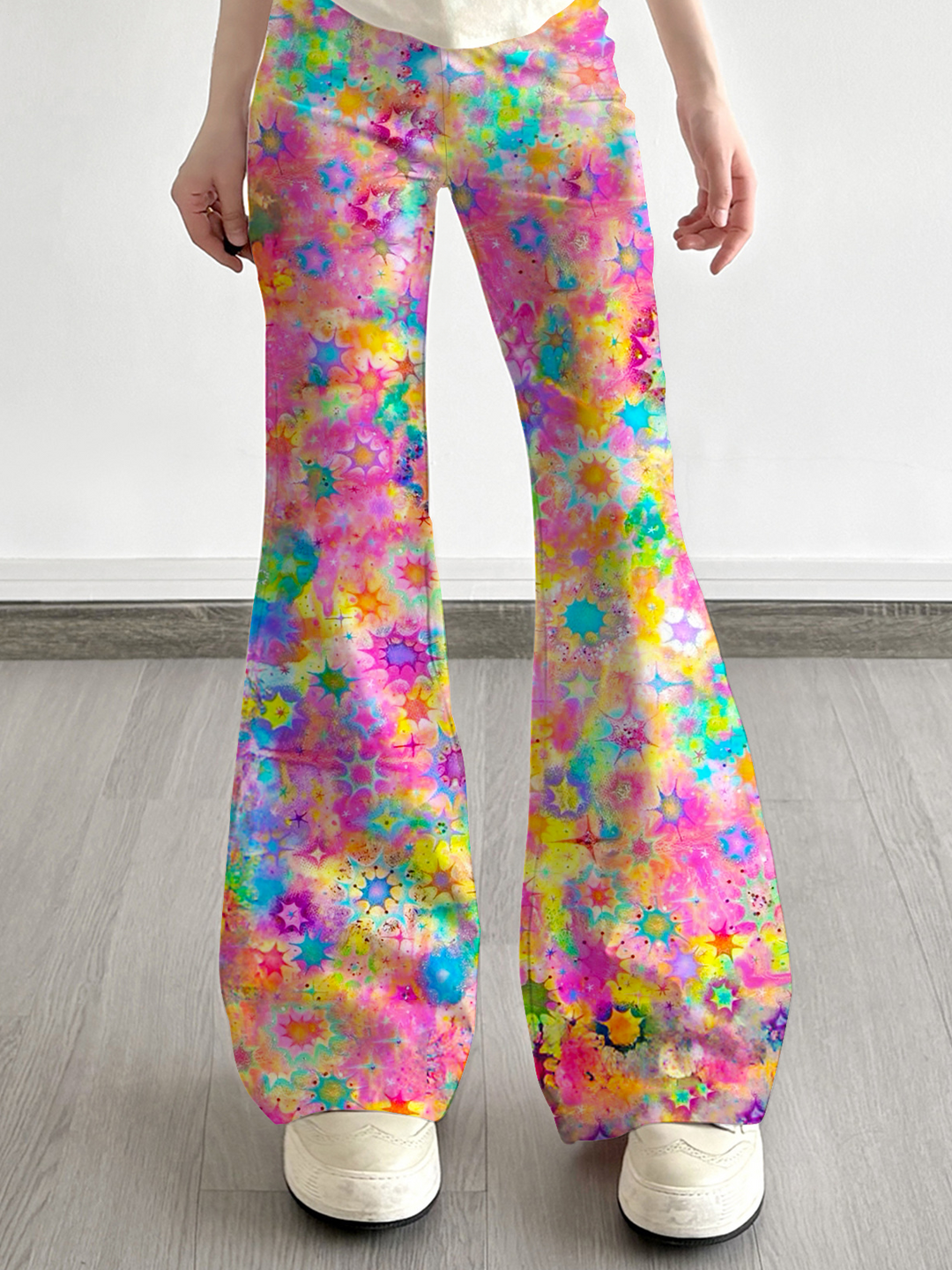Colorful Hippie Classic Art Bell-bottoms