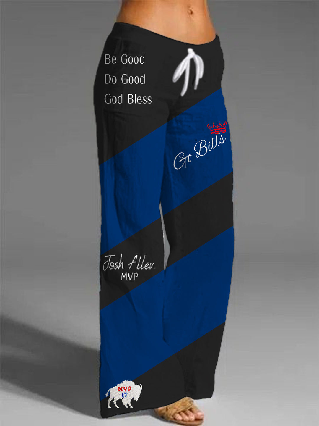 Buffalo Bills Football Women's Printed Casual Pants