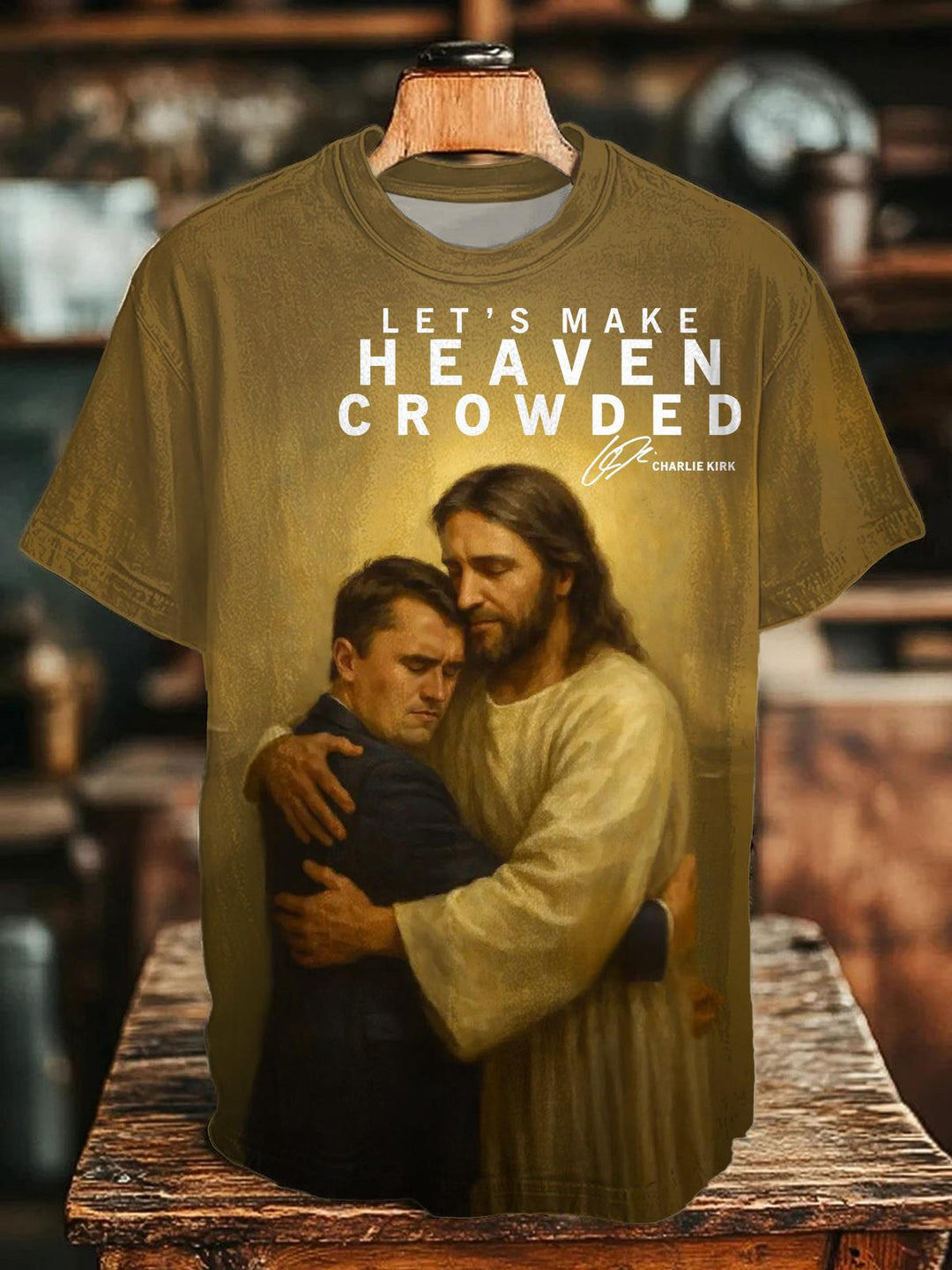 In Memory of Charlie Kirk Crew Neck T-shirt