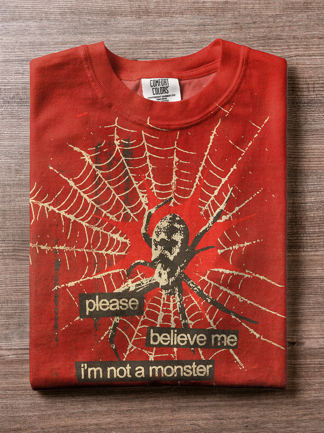 Please Believe Me I'm Not A Monster Crew Neck T-shirt