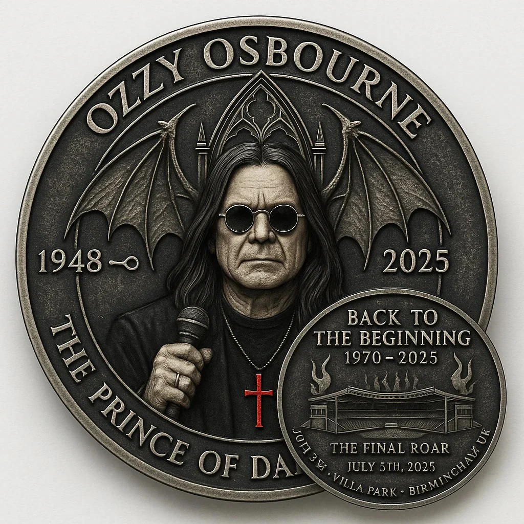 Ozzy Osbourne Commemorative Coin