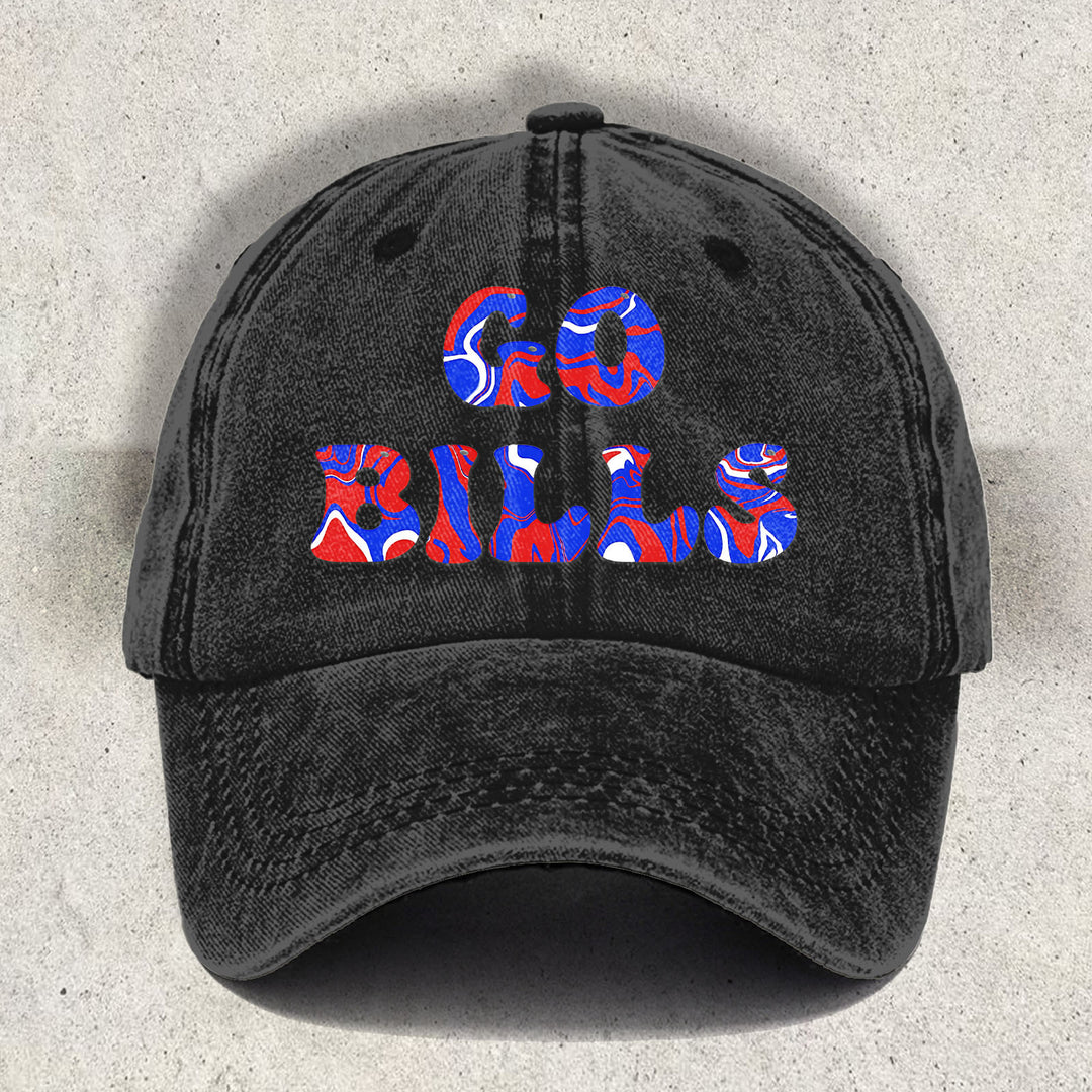 Buffalo Bills Football Printed Baseball Cap
