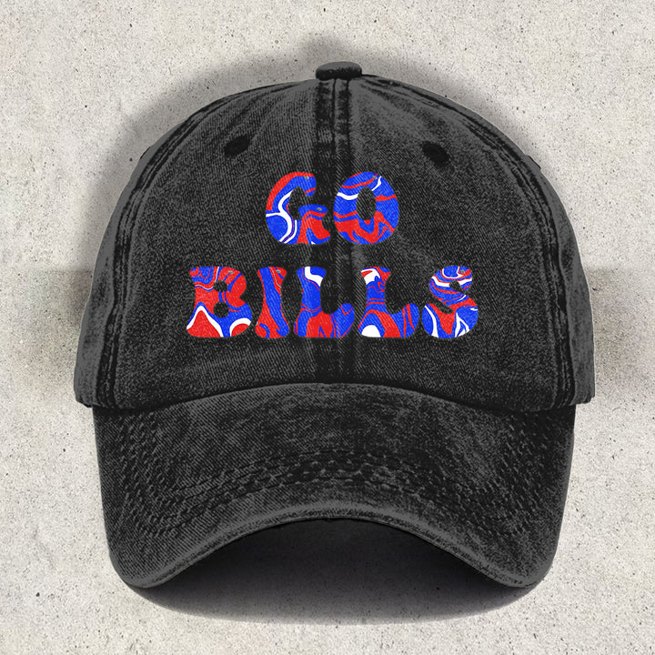 Buffalo Bills Football Printed Baseball Cap