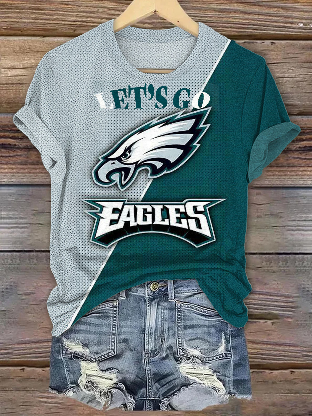 Philadelphia Eagles Crew Neck T-shirt