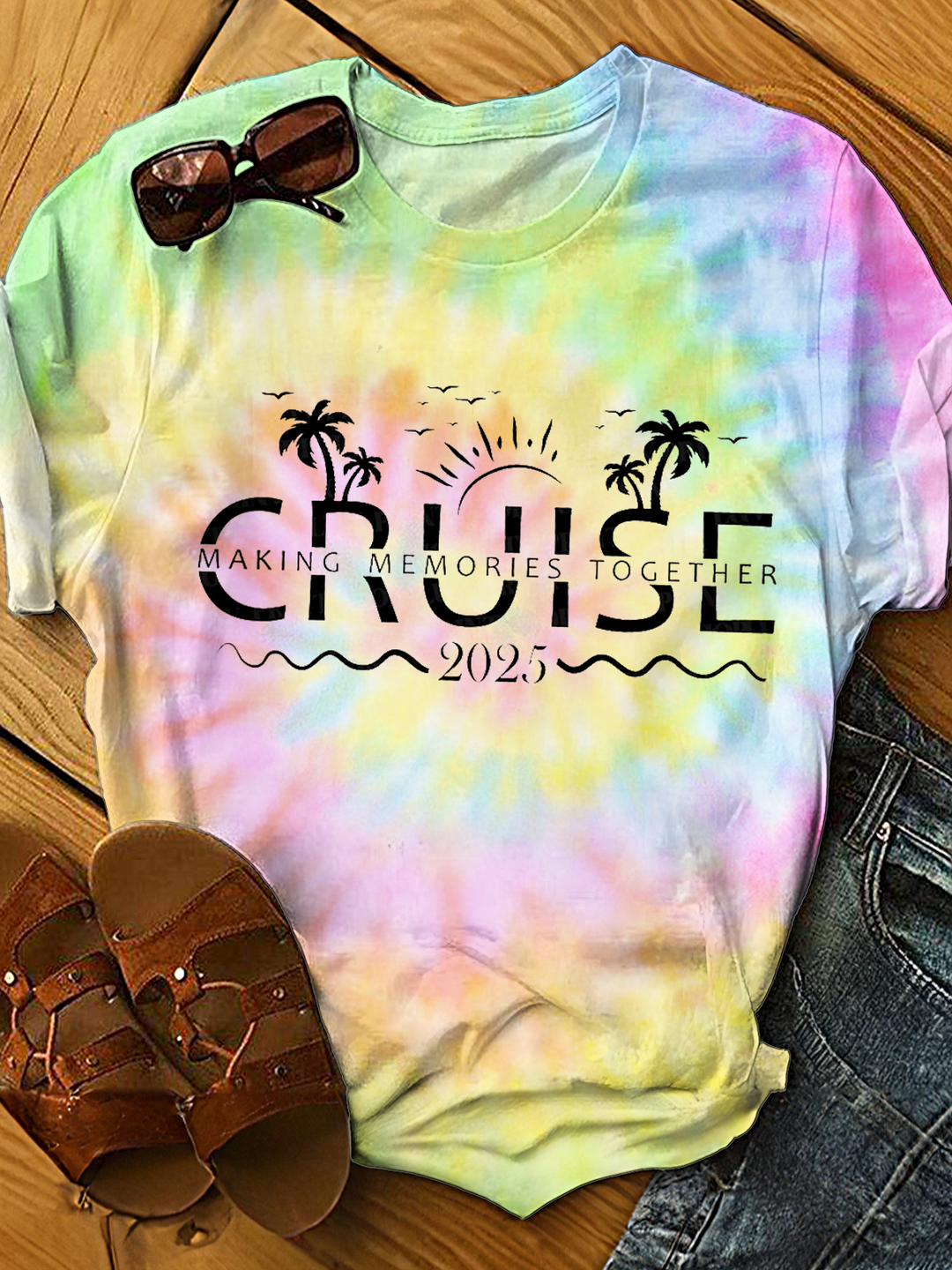Cruise Making Memories Together Crew Neck T-shirt