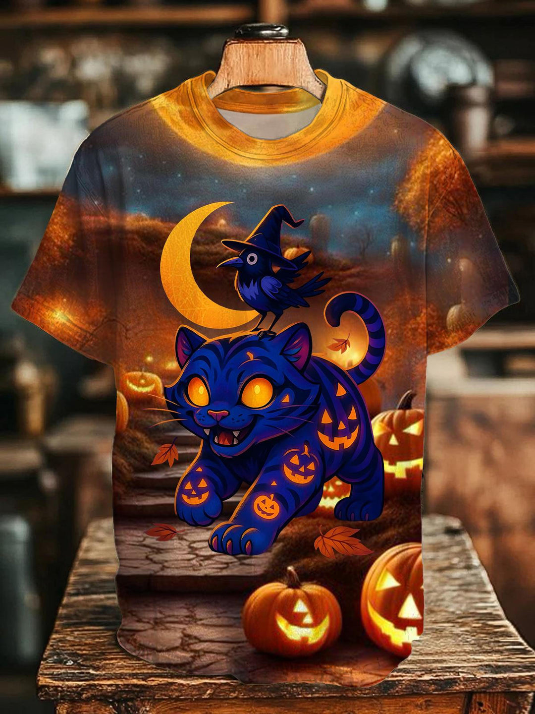 Devil Hunter Halloween Limited Edition Crew Neck T-shirt