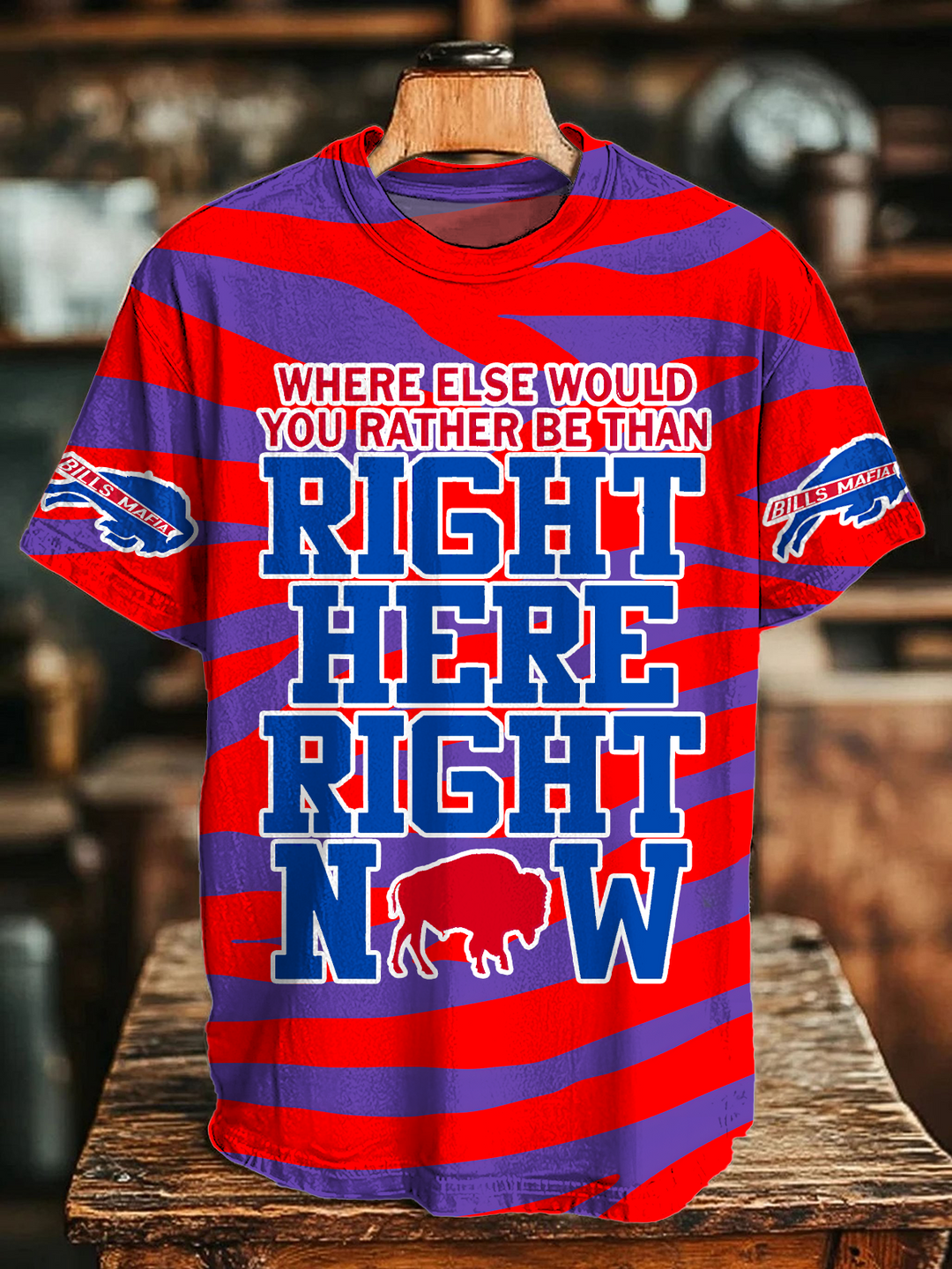 Right Here Right Now Crew Neck T-shirt