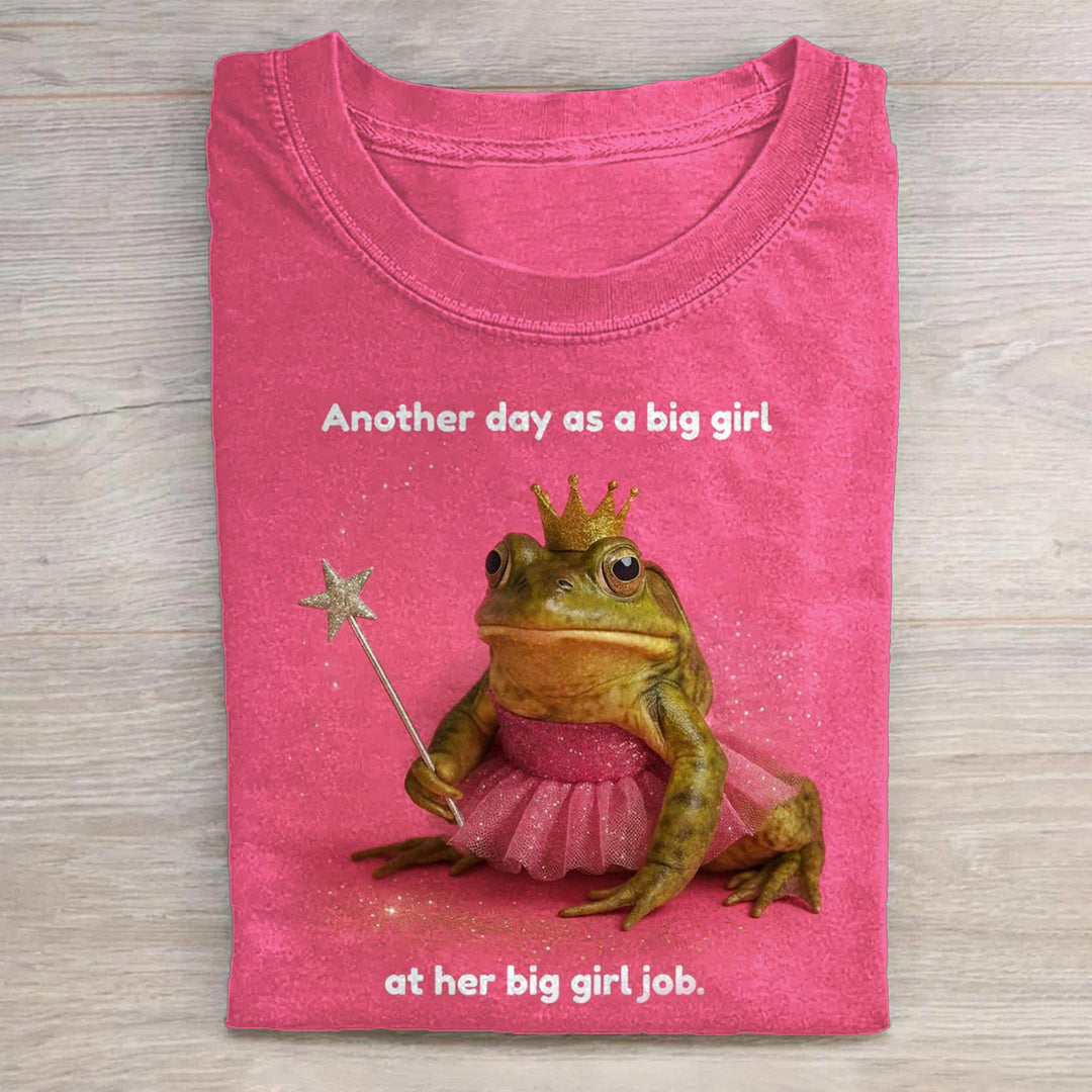 Another Day As A Big Girl Crew Neck T-shirt