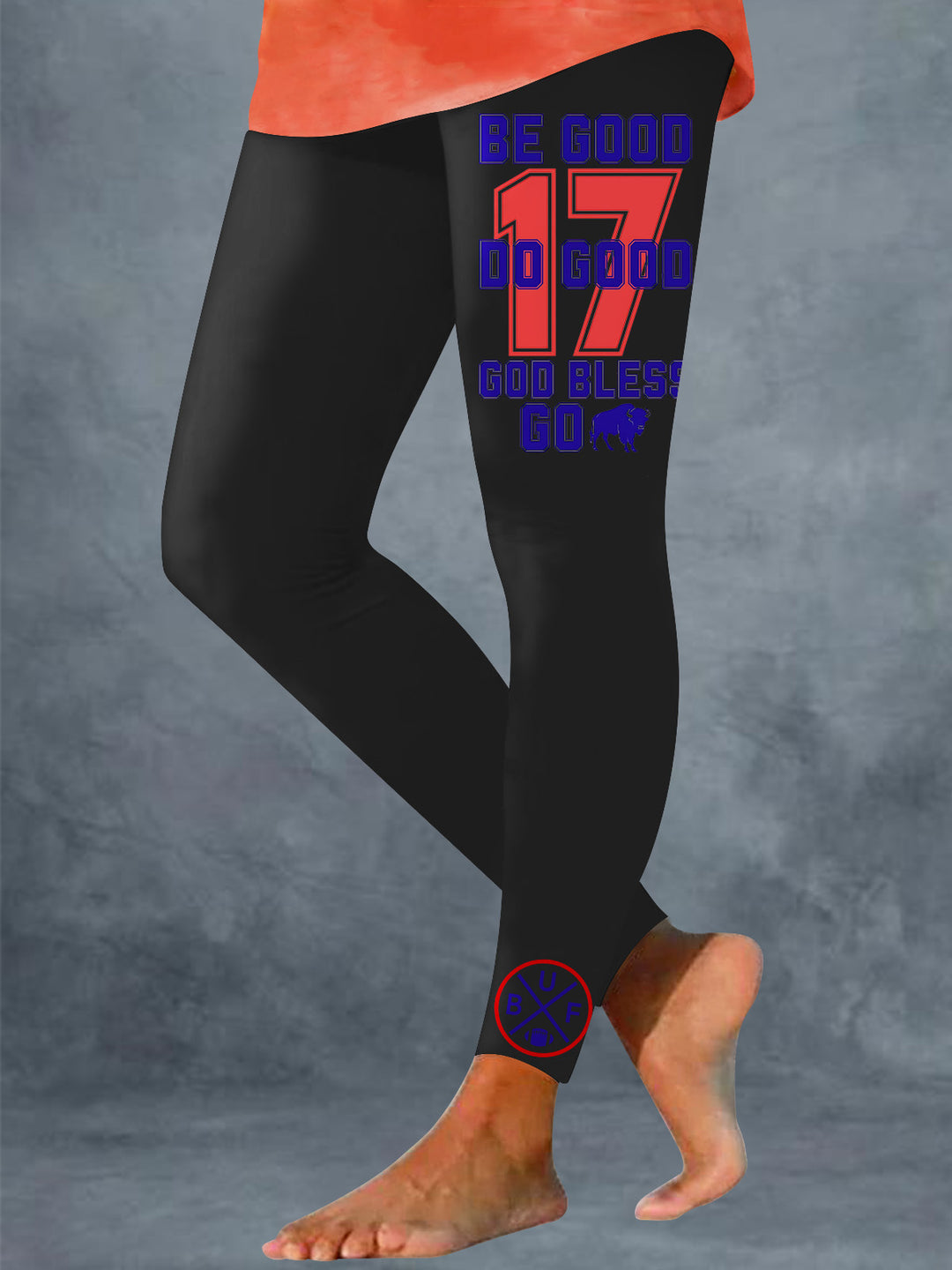 Buffalo Bills Football Print Leggings