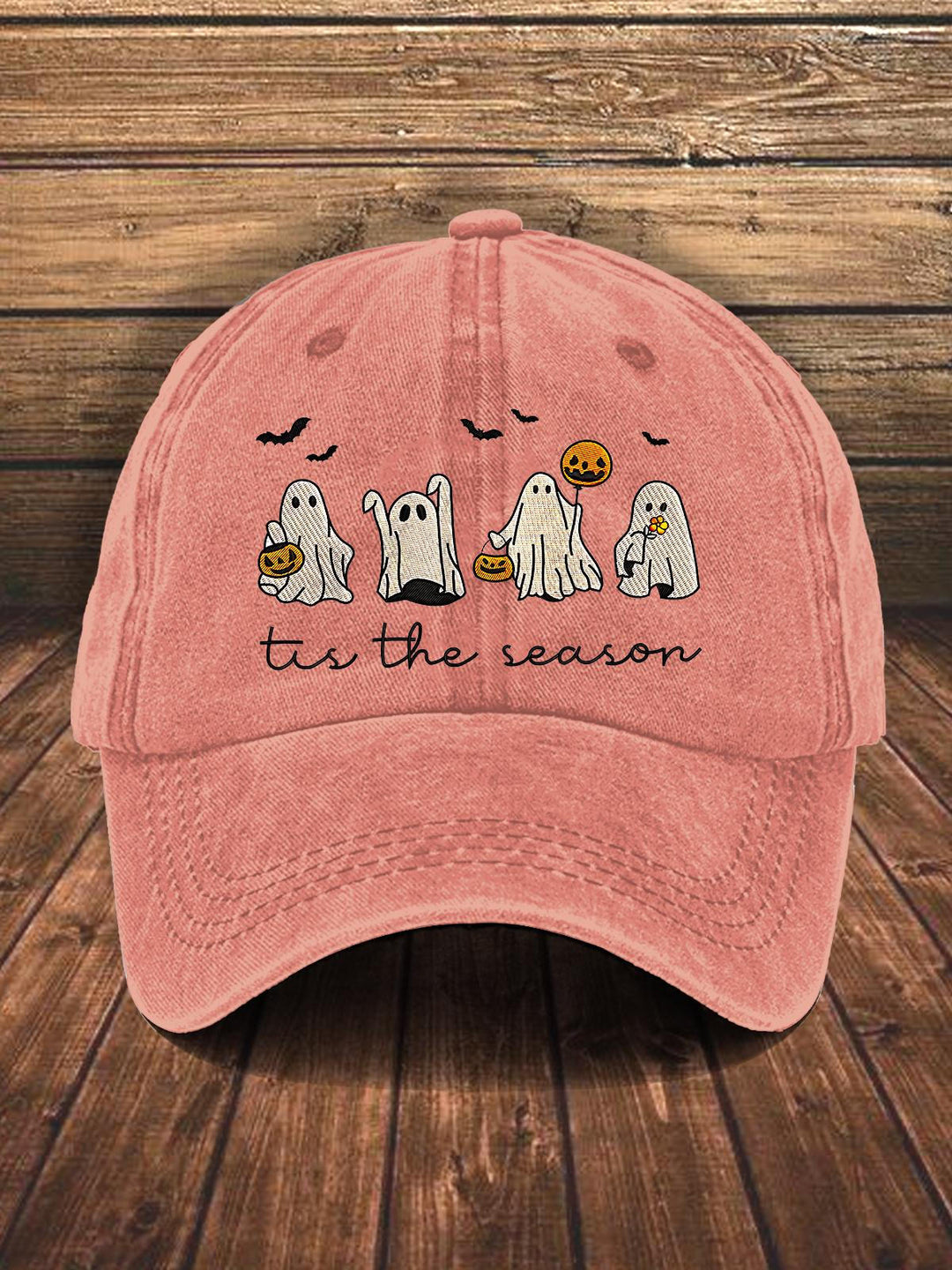 Halloween Ghost Print Baseball Cap