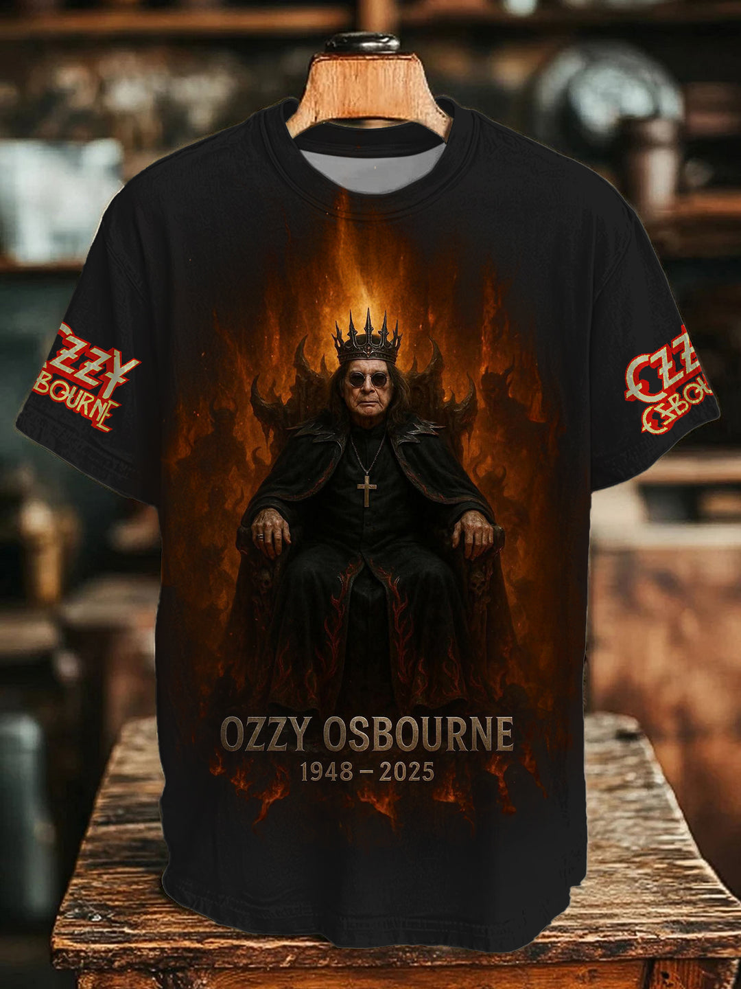 Ozzy Osbourne Crew Neck T-shirt