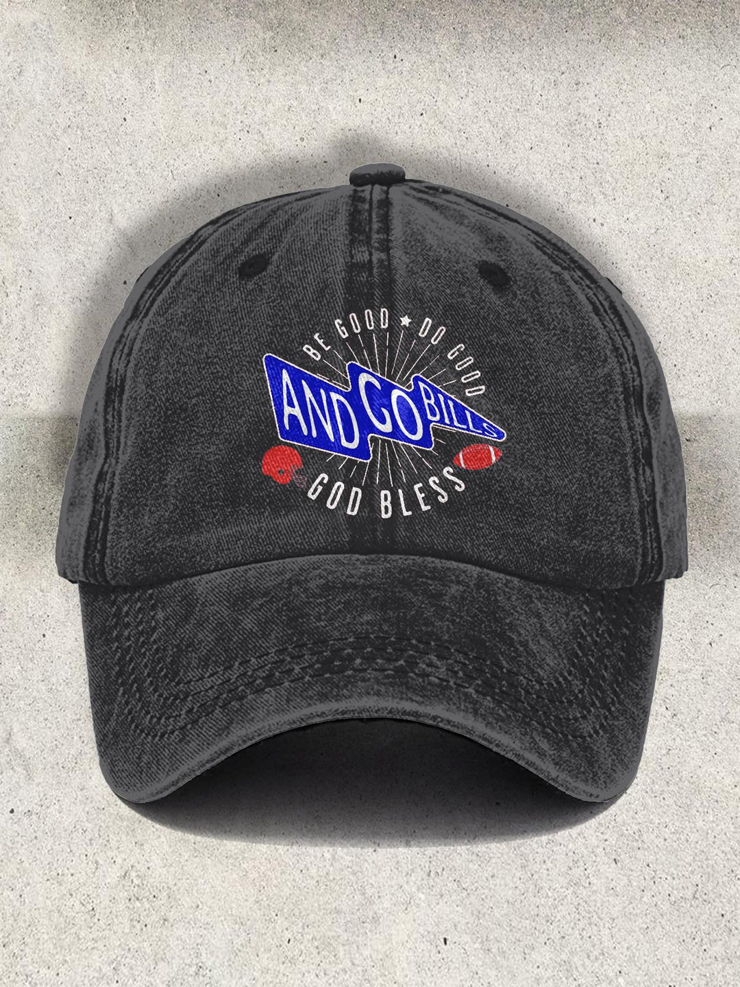 Do Good Go Bills Printed Baseball Cap