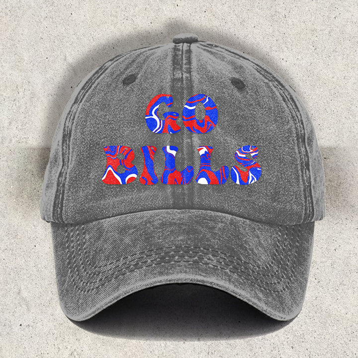 Buffalo Bills Football Printed Baseball Cap