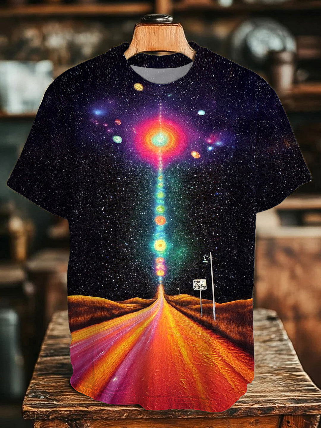 End of Fun Road Crew Neck T-shirt
