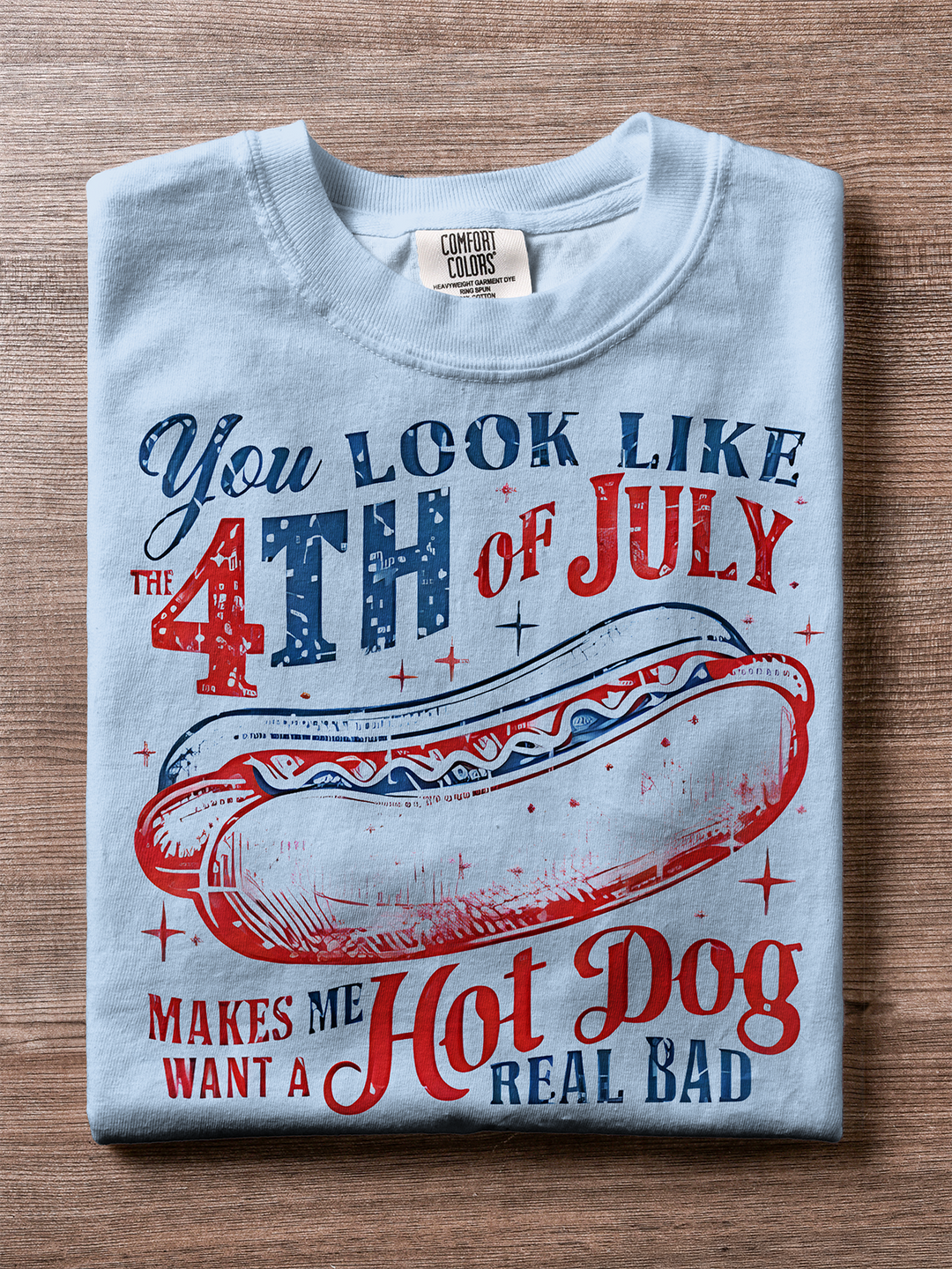 You Look Like The 4th Of July Crew Neck T-shirt