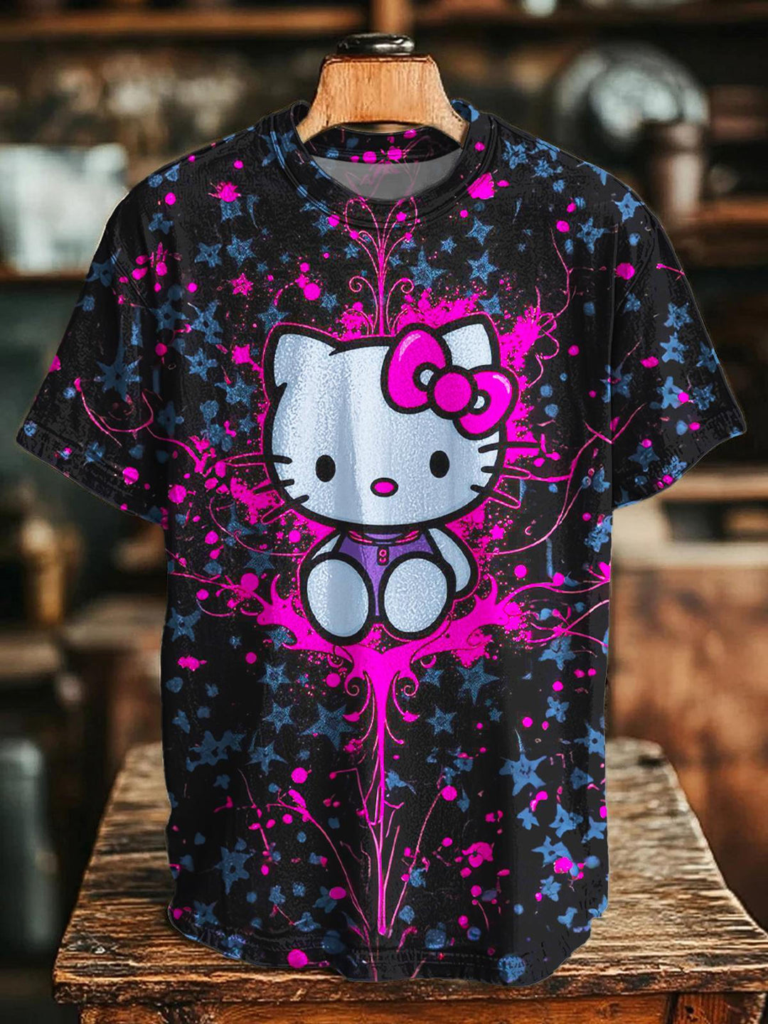 Hippie Kitten Crew Neck T-shirt