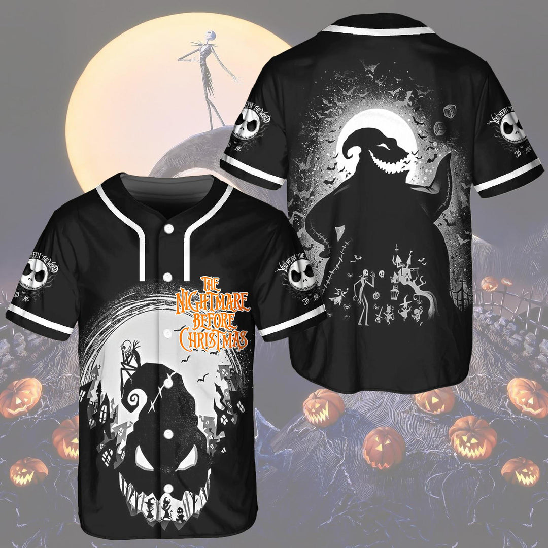 The Nightmare Before Christmas Baseball Jersey