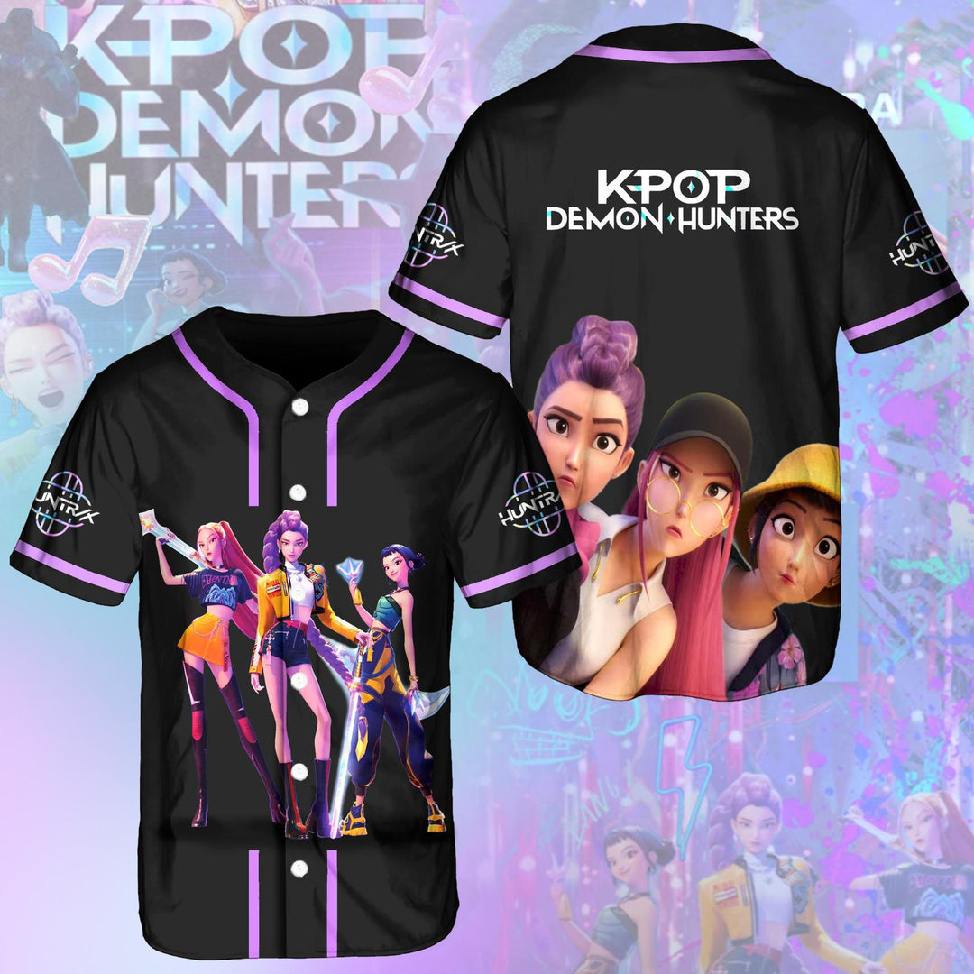 KPop Demon Hunters Baseball Jersey