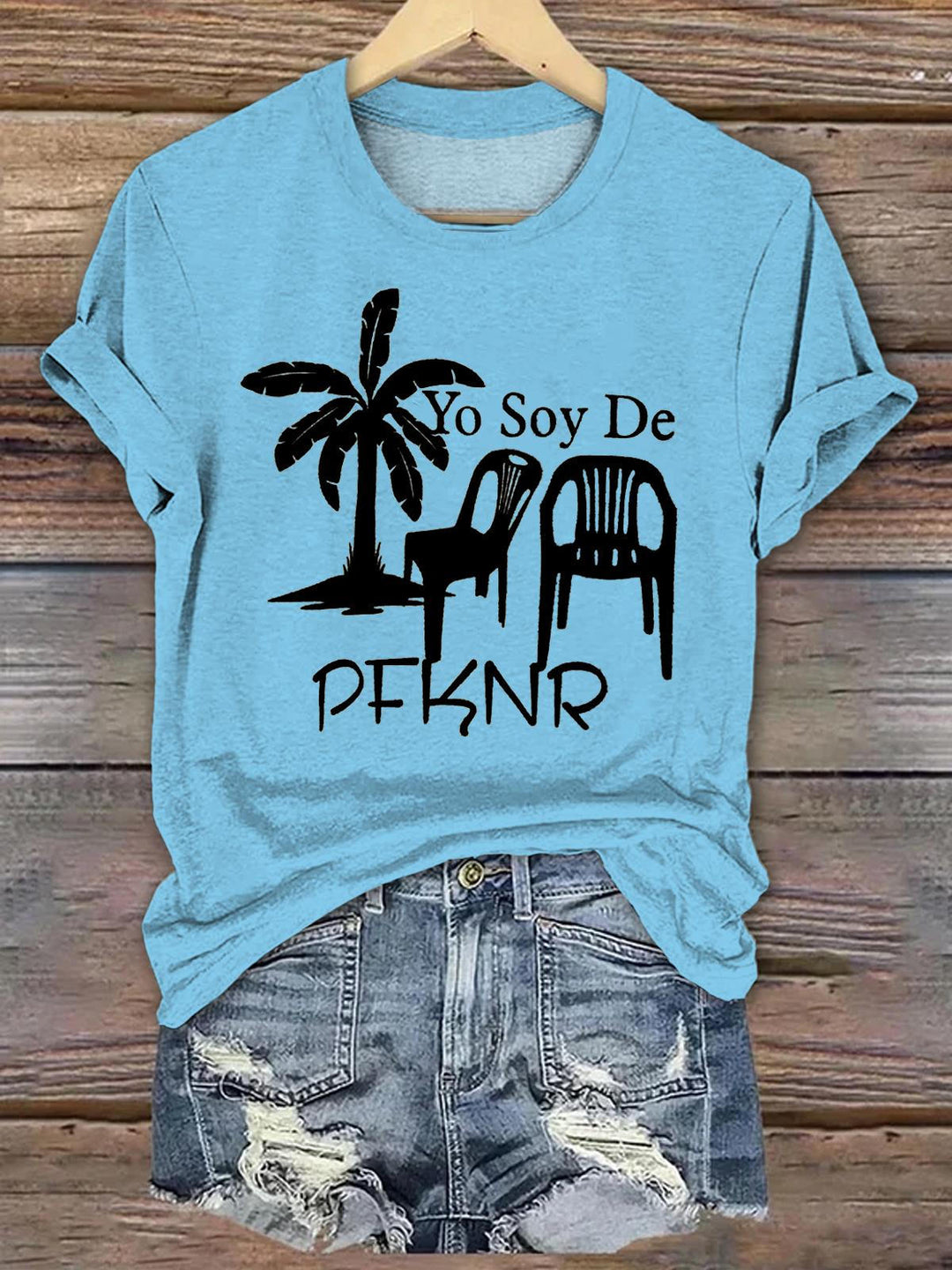 Yo soy de PFKNR Crew Neck T-shirt