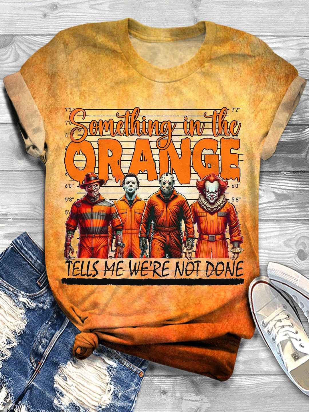 Something In The Orange Funny Halloween T-shirt