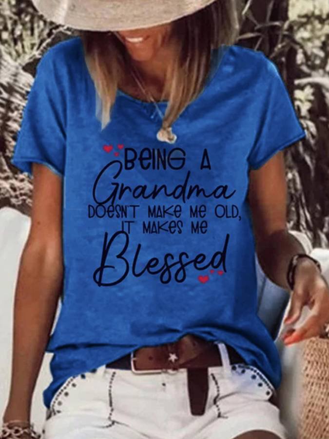 Being a Grandma Doesnt Make Me Old Shirts & Tops